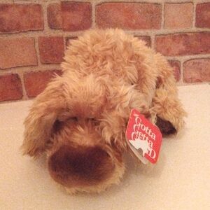 GUND "Bagels" stuffed dog NOS
